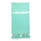 Mint Tie Dye Turkish Beach Towel-0
