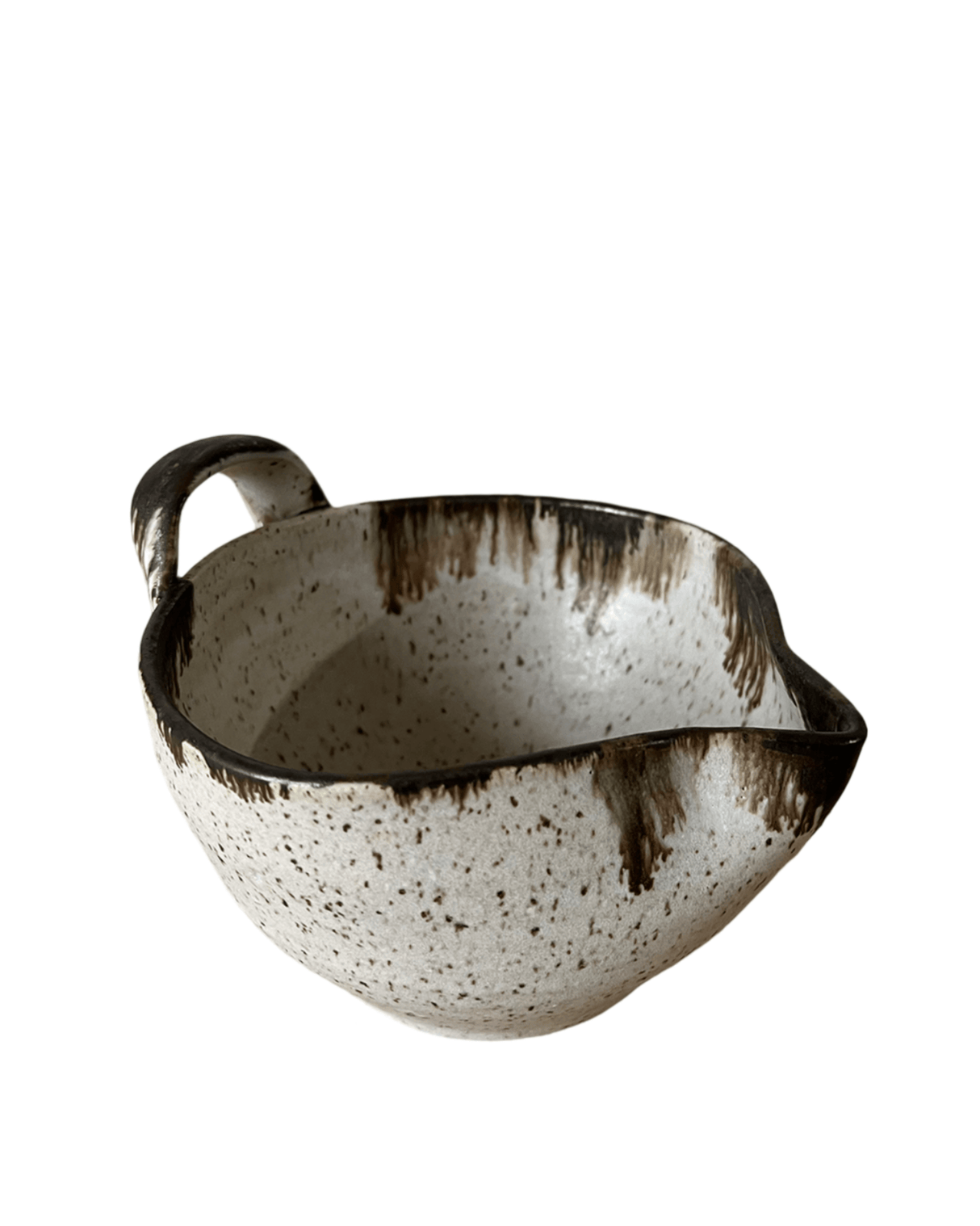 Luna Batter Bowl | Farmhouse Style Stoneware Clay | Handmade - Sumiye Co