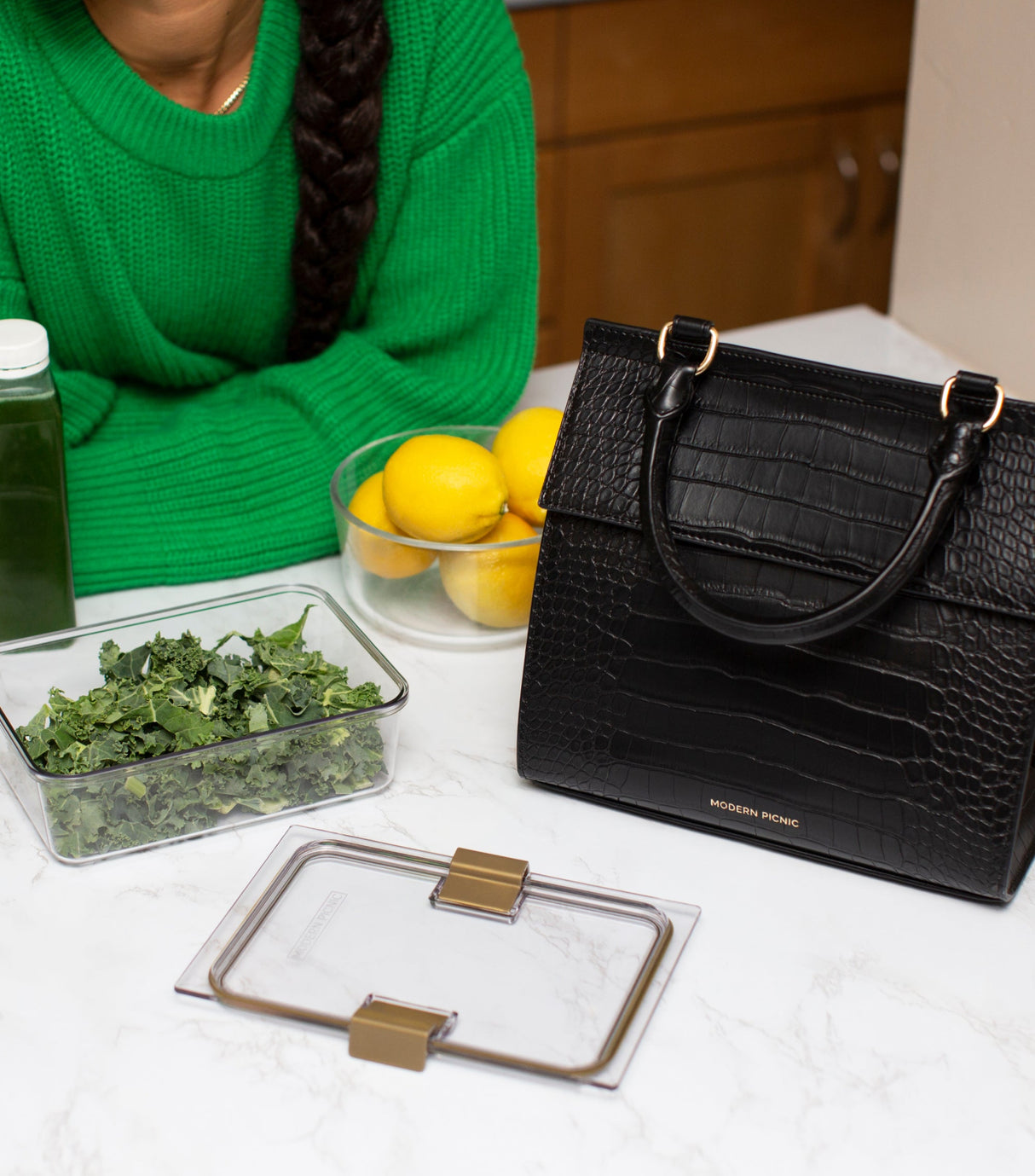 The Food Container - 3 Set (8.27 x 5.78 x 2.52 in) - Sumiye Co