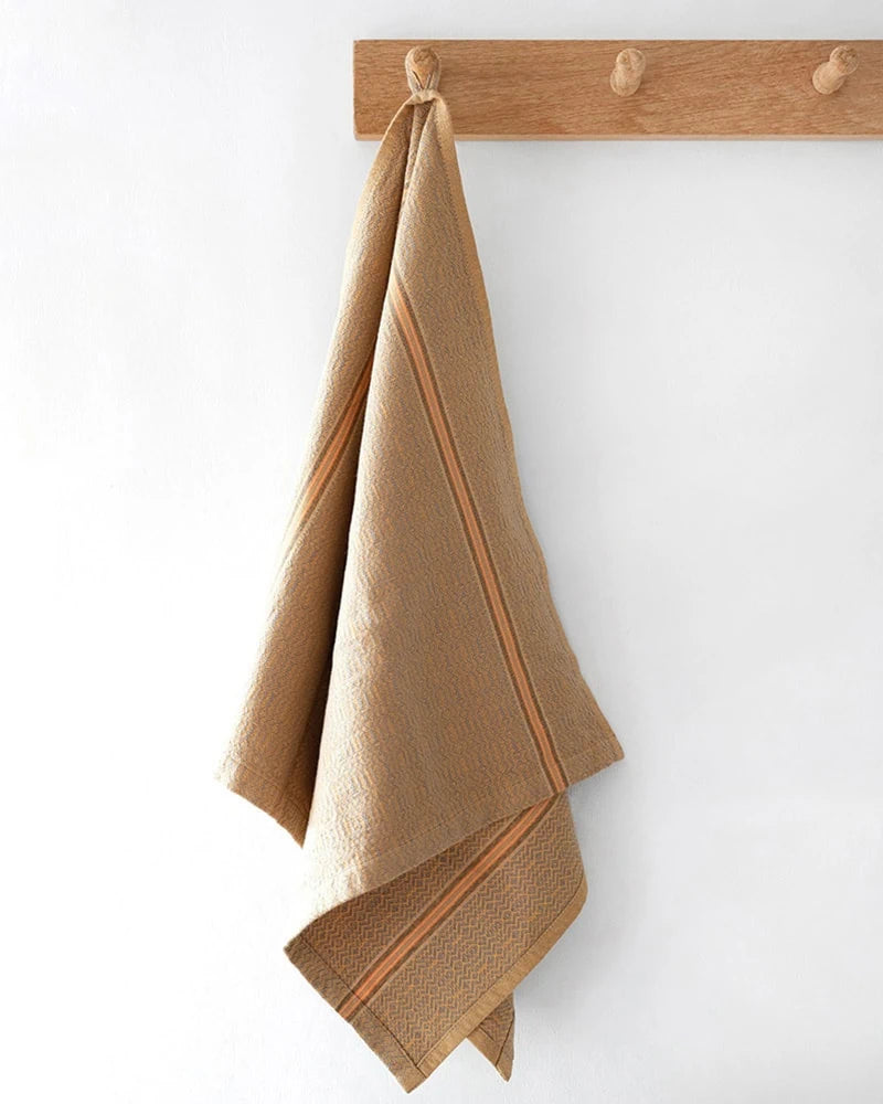 Boma Hand Towels - Set of 4 - Multi (Cumin/Ginger/Mint/Truffle) - Sumiye Co