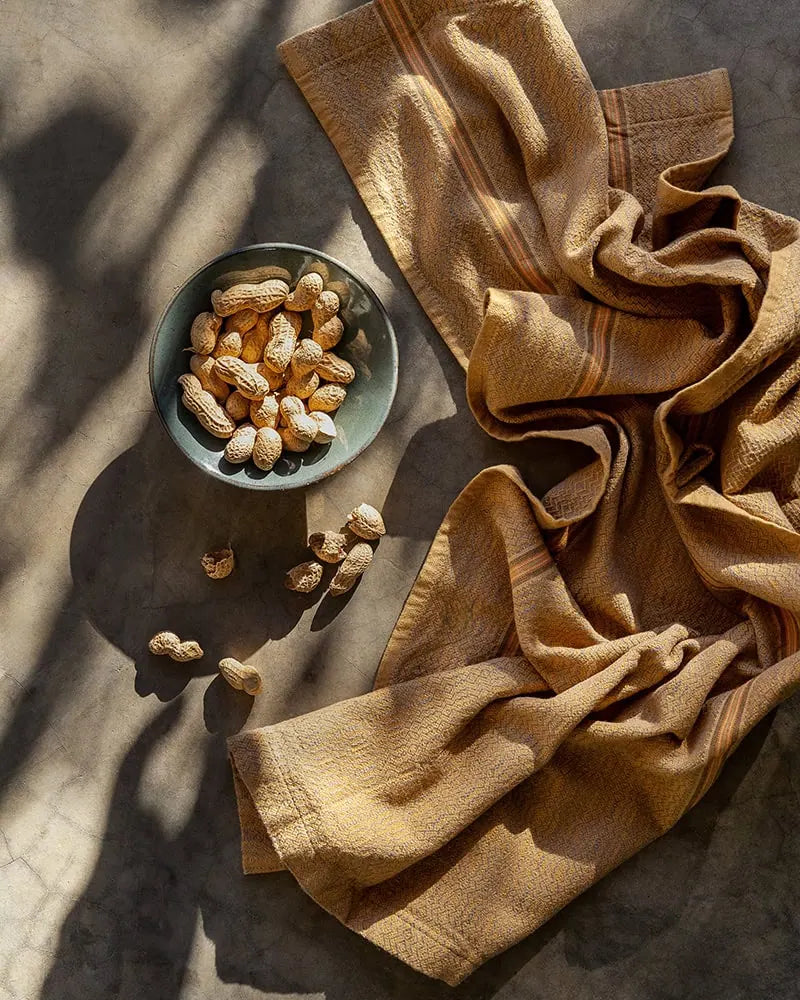 Boma Hand Towels - Set of 4 - Multi (Cumin/Ginger/Mint/Truffle) - Sumiye Co