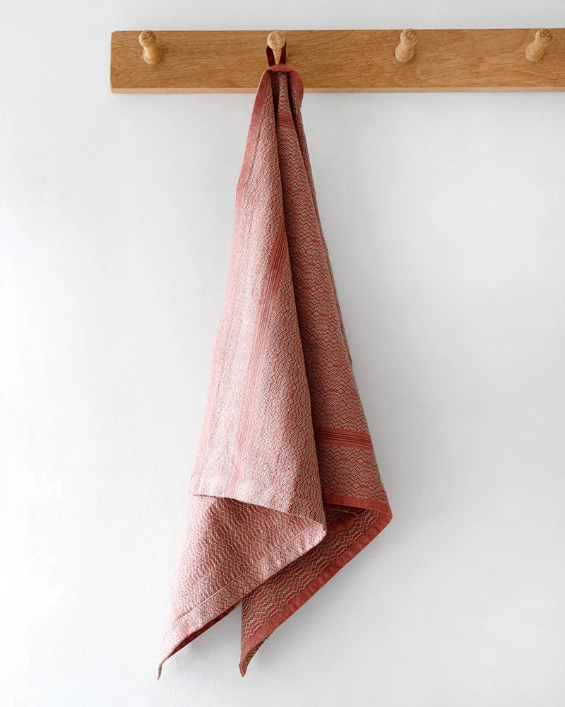 Boma Hand Towels - Set of 4 - Multi (Cumin/Ginger/Mint/Truffle) - Sumiye Co