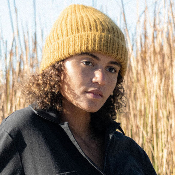 Alpaca Beanie - Solid by Made by Minga - Sumiye Co