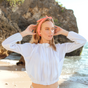 Travel Jacket - White - Sumiye Co