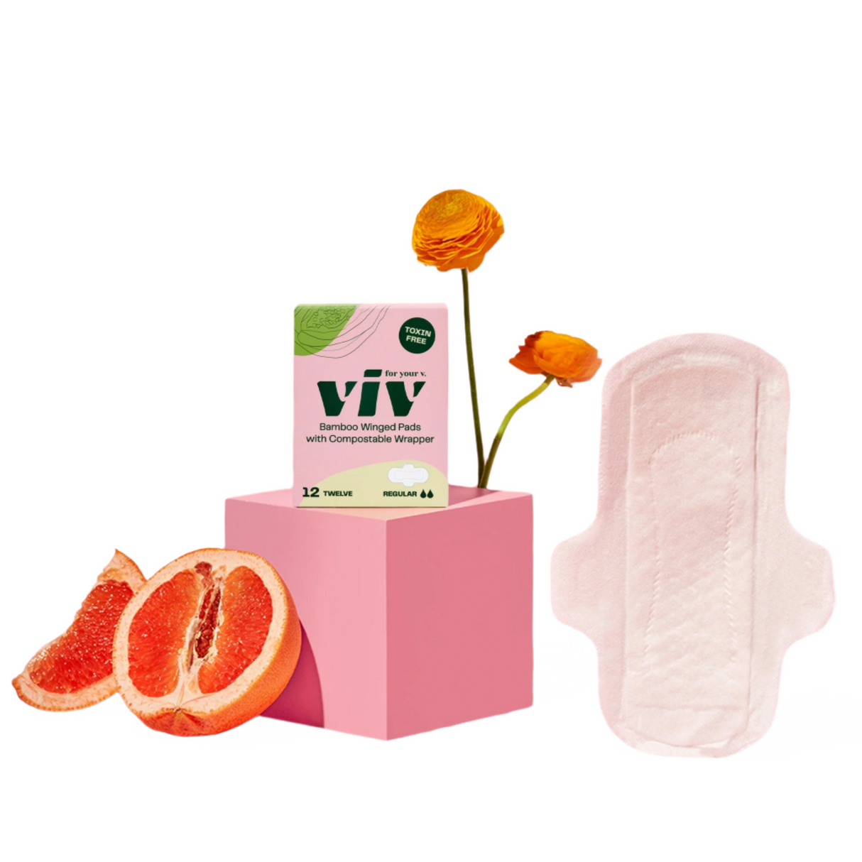 Winged Bamboo Pad | Feminine Products - Sumiye Co