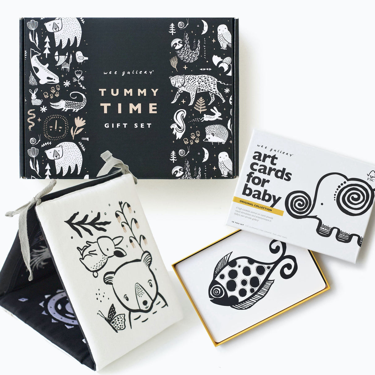 Baby Tummy Time Gallery Gift Set - Sumiye Co