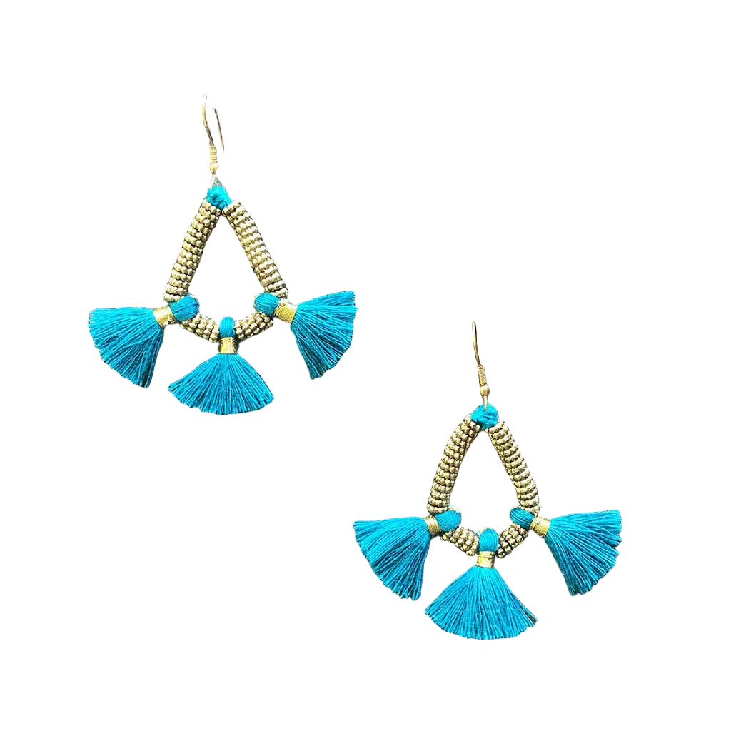 Earrings | Nira Fringe - Sumiye Co