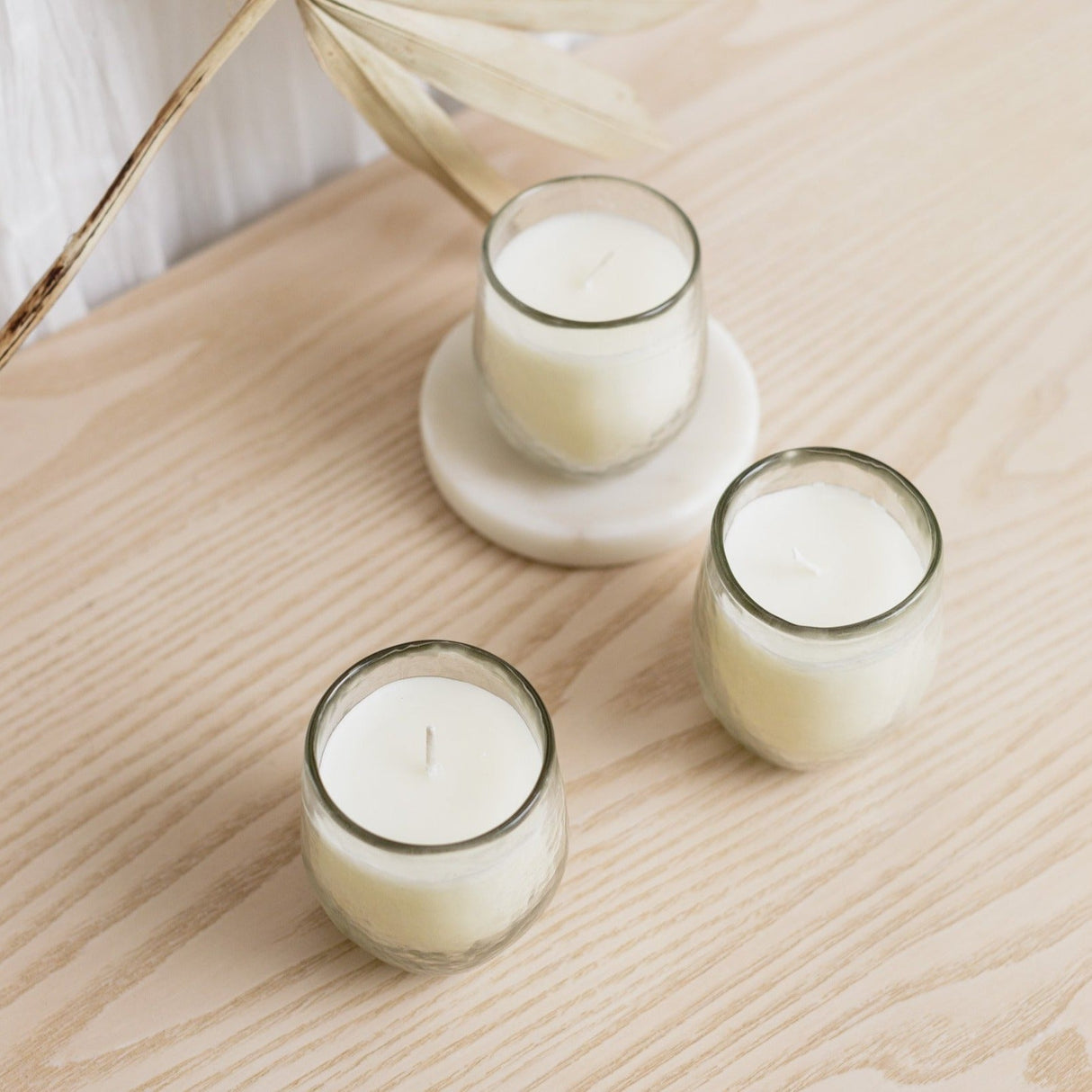 Filled Votive Candles Set of 3 - Sumiye Co