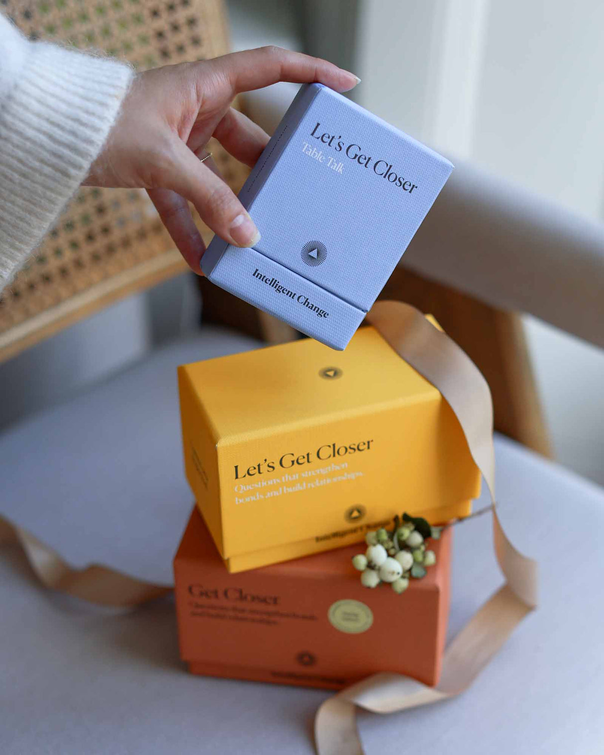 Get Closer Conversation Game Collection by Intelligent Change