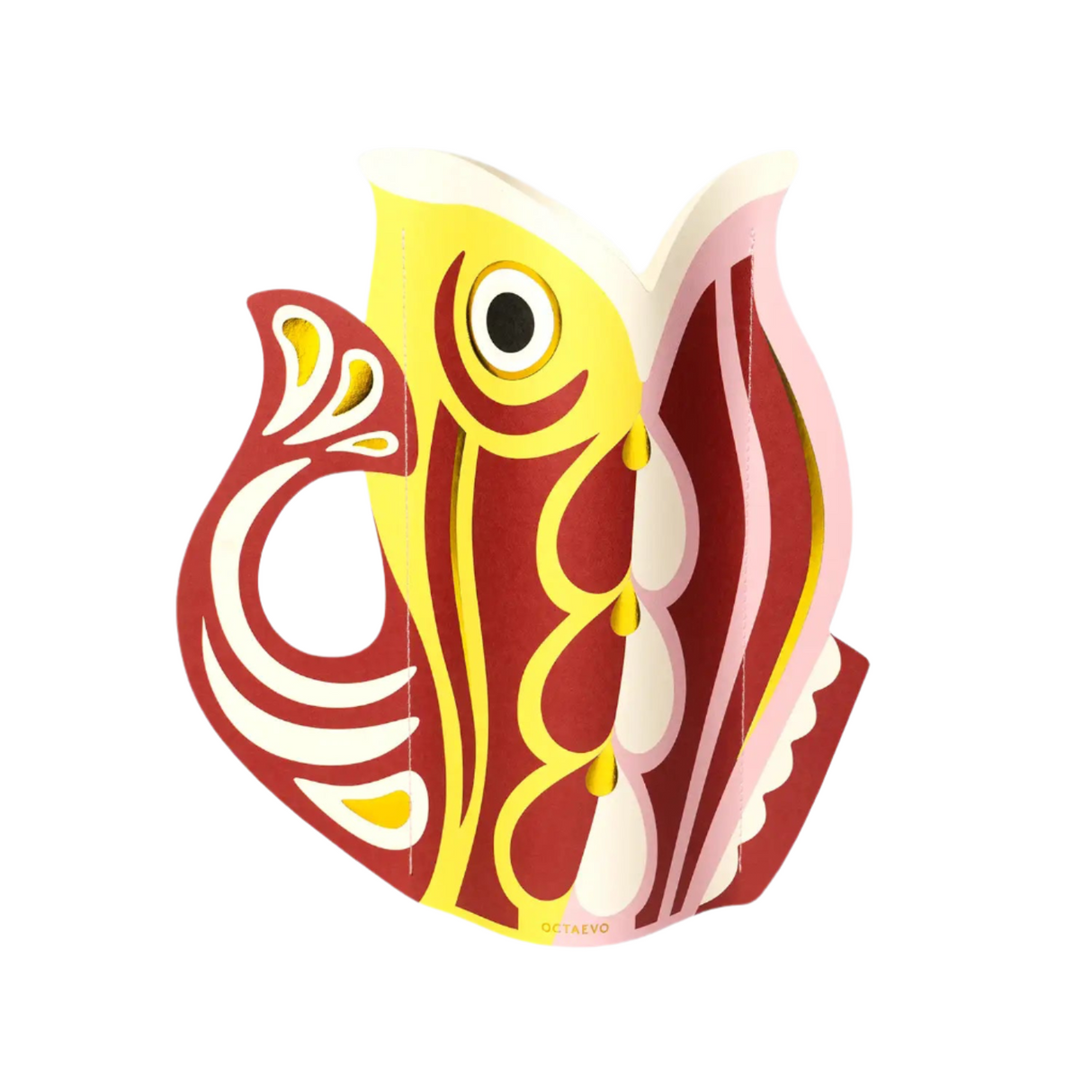 Paper Vase Fish Ruby by Octaevo - Sumiye Co