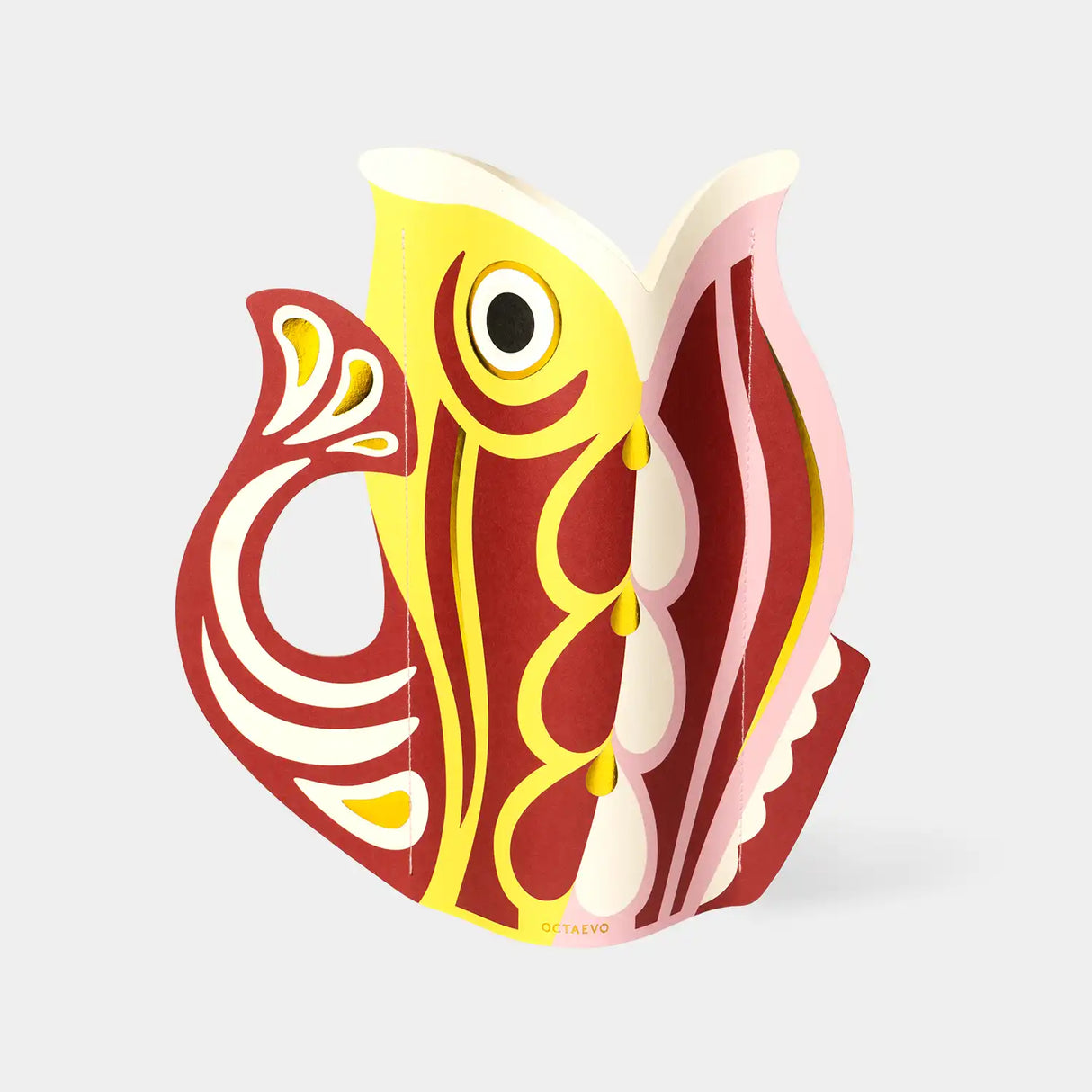 Octaevo Paper Vase Fish Ruby - Sumiye Co