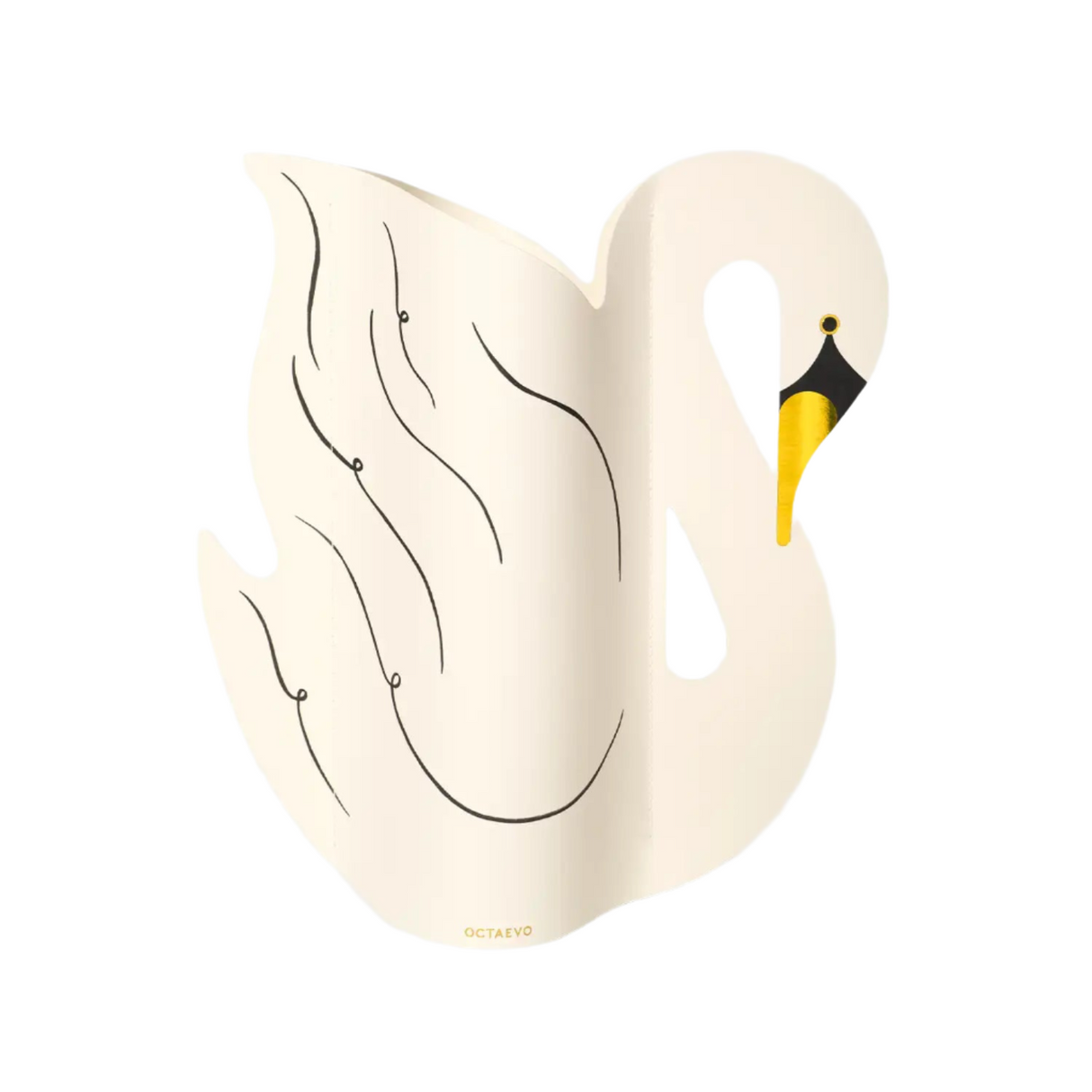 Paper Vase Swan by Octaevo - Sumiye Co