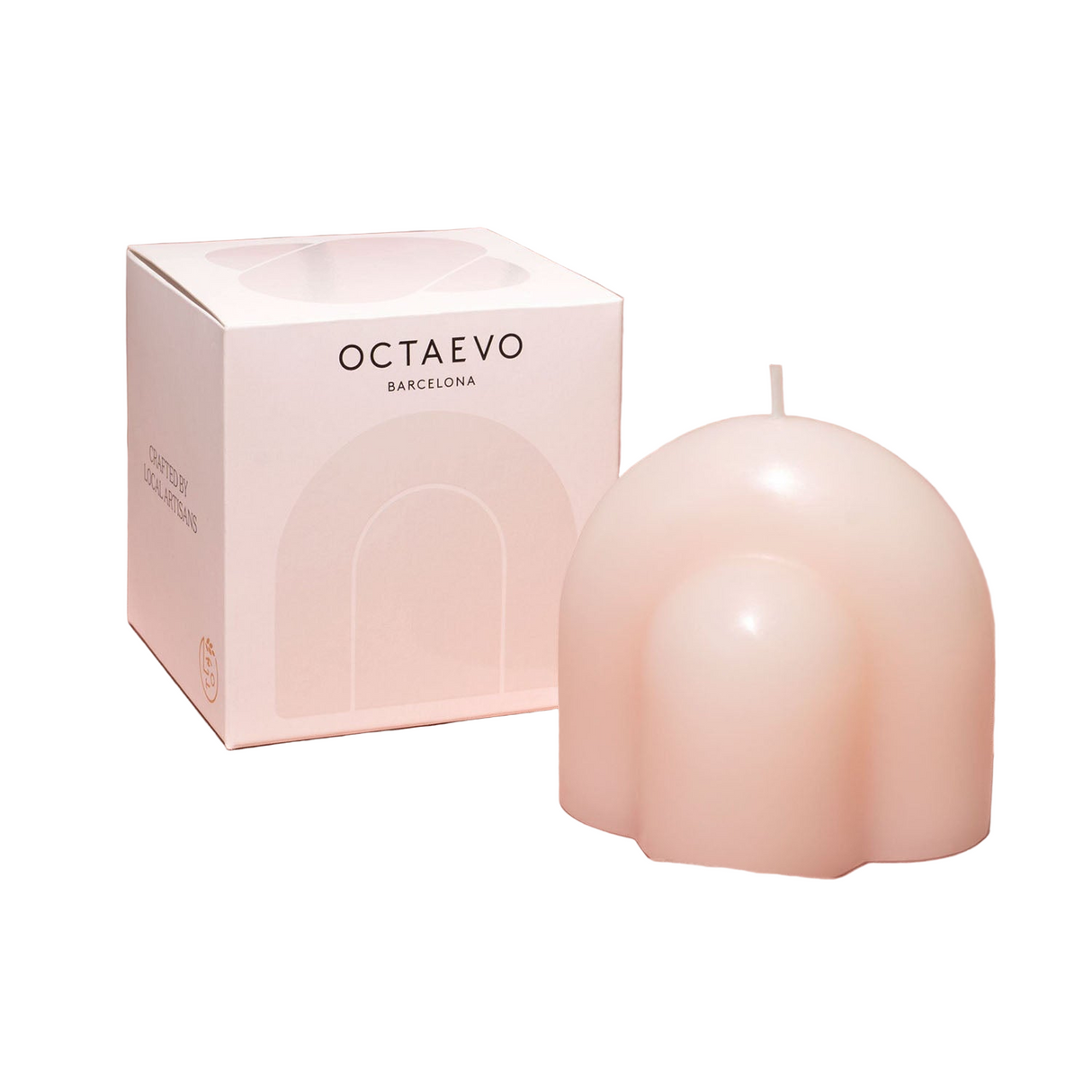 Templo Candle - Pale Rose - Sumiye Co