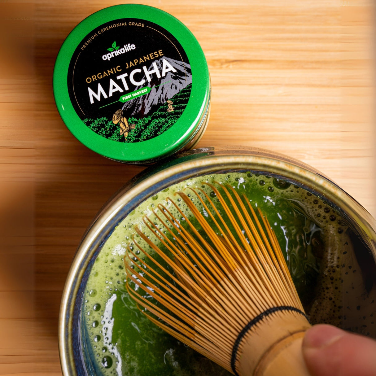 Organic Japanese Ceremonial Grade Matcha Green Tea Powder
