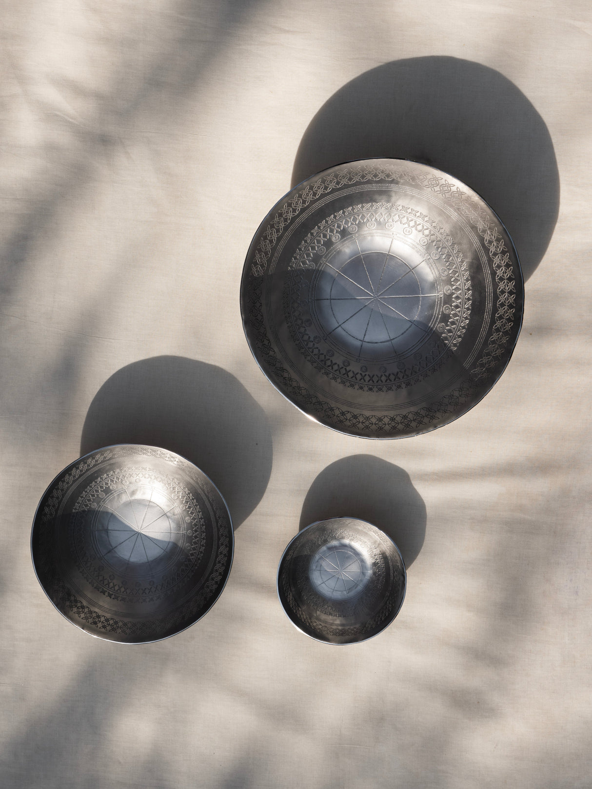 Mandala Bowls Assorted Set of 3 - Sumiye Co