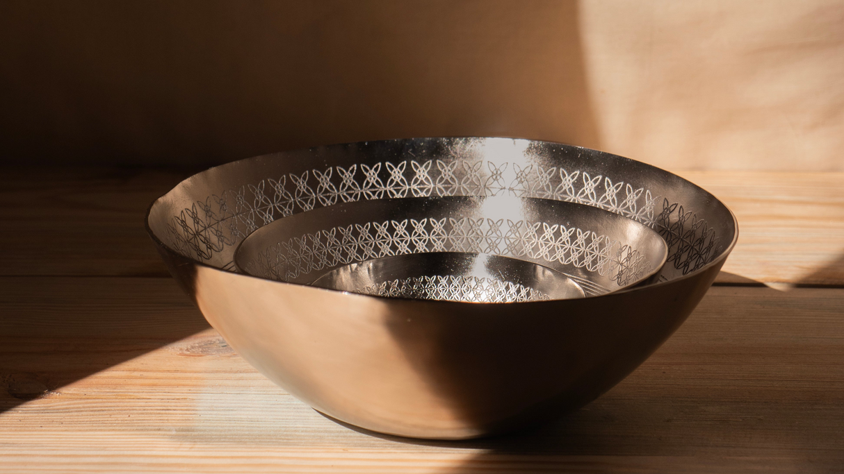 Mandala Bowls Assorted Set of 3 - Sumiye Co