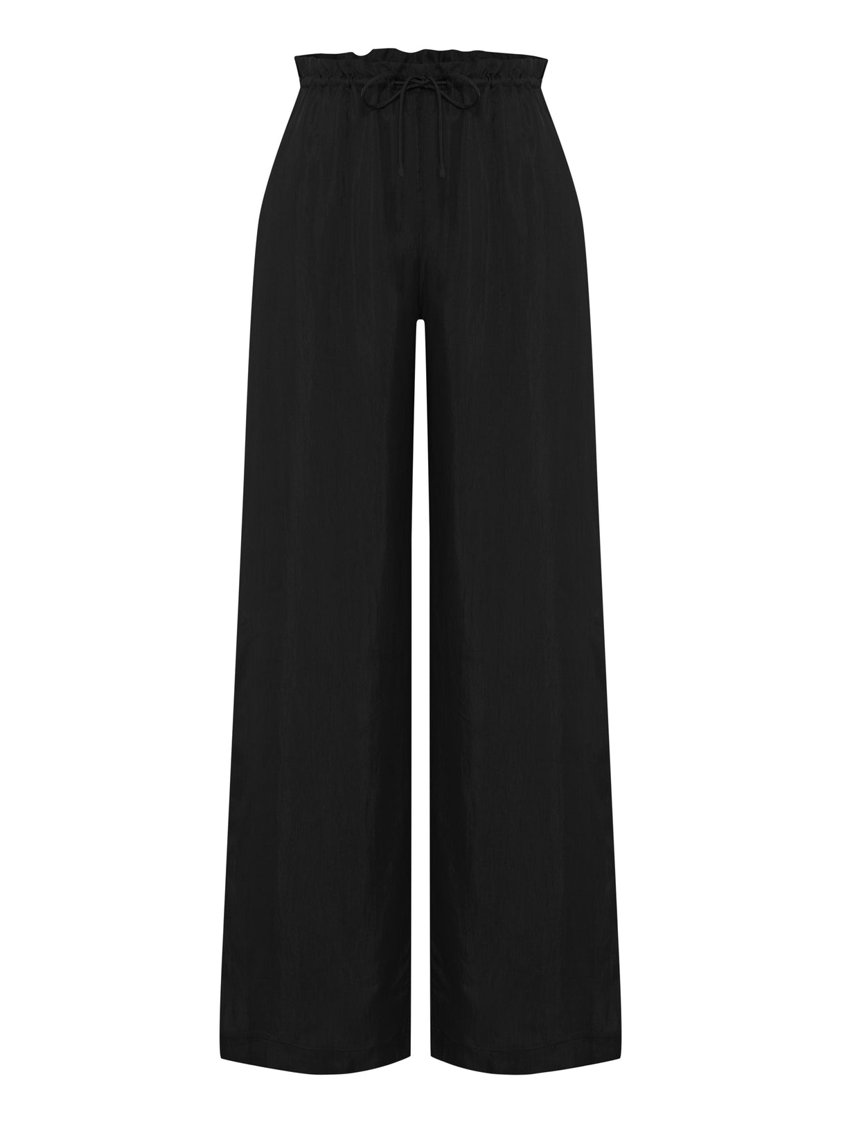 Lucid Flow Tie Pants - Black - Sumiye Co