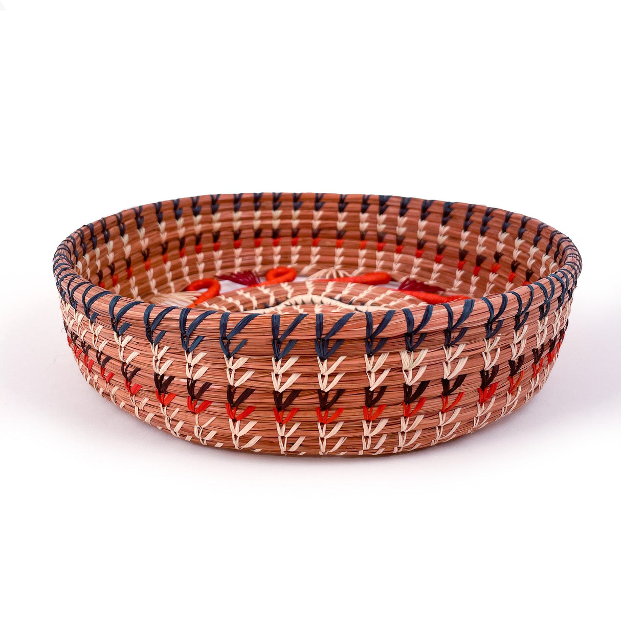 Cristina Basket in Orange - Sumiye Co