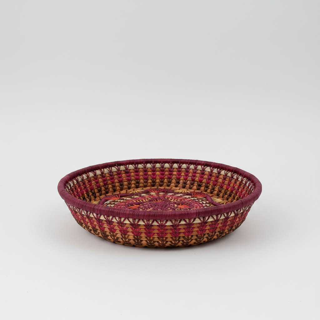 Rosenda Basket in Wine - Sumiye Co