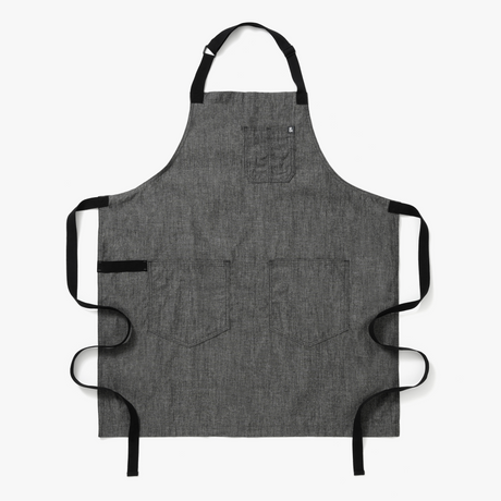 The Essential Apron - Peppercorn Grey - Sumiye Co
