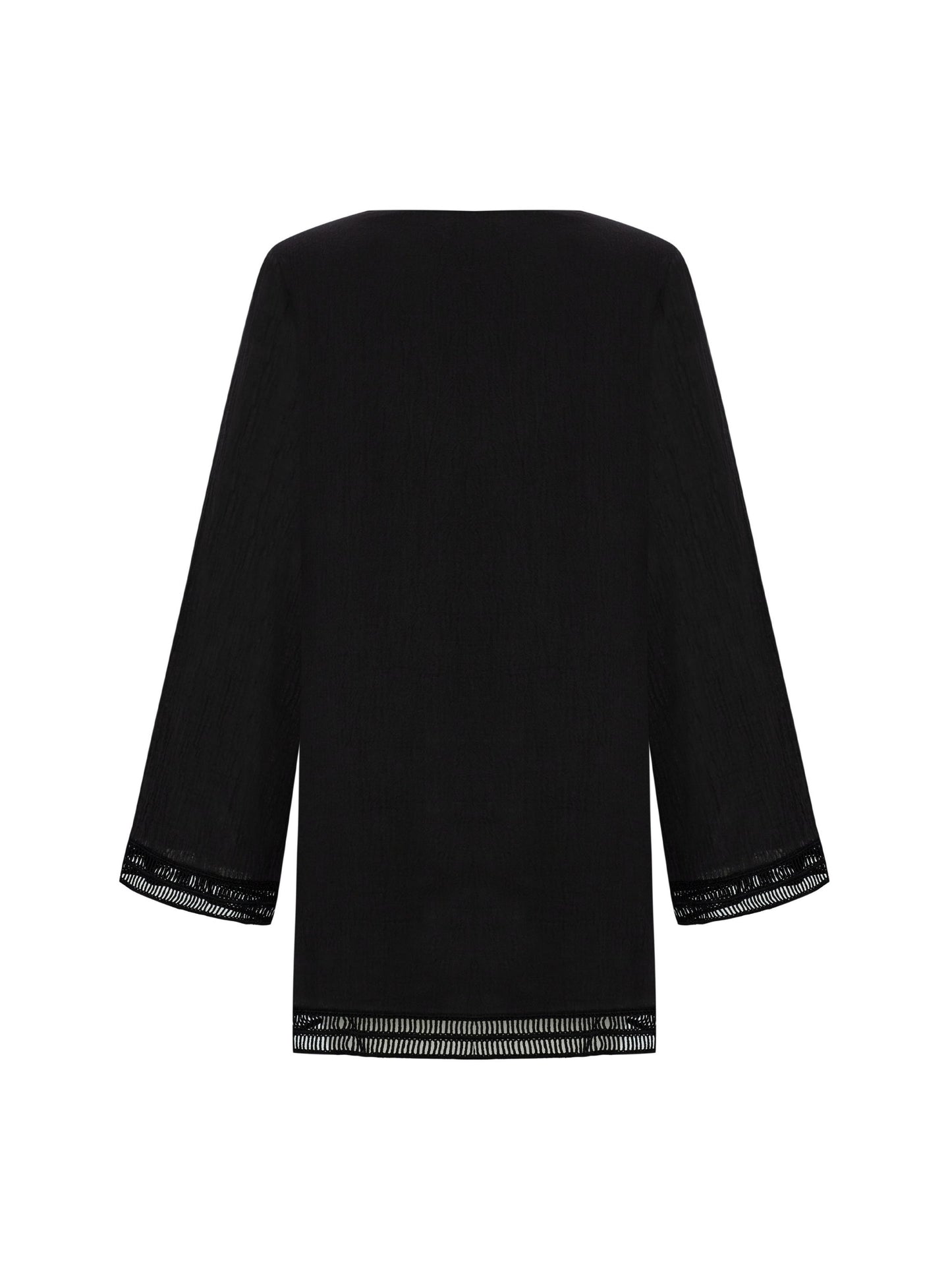 Positano Dress - Black by The Handloom