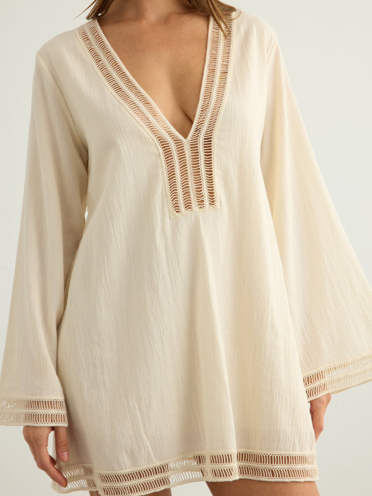 Positano Dress - Natural - Sumiye Co