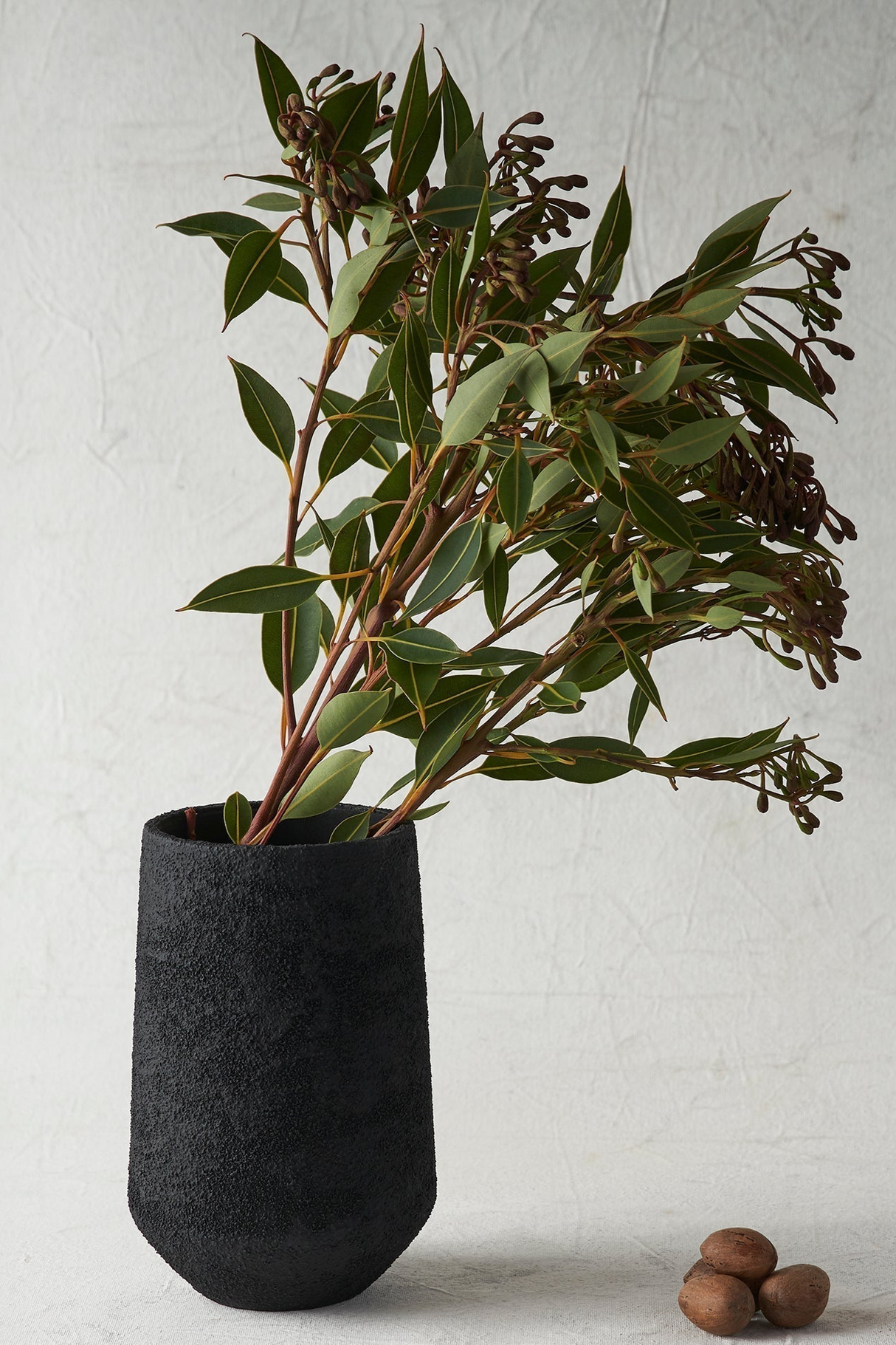 Black Pumice Vase - Sumiye Co