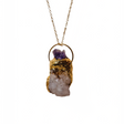 Raw Crystal Necklace by Phoebe`s - Sumiye Co