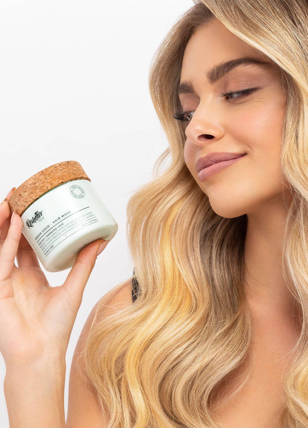 Green Coco Restorative Hair Mask - Sumiye Co