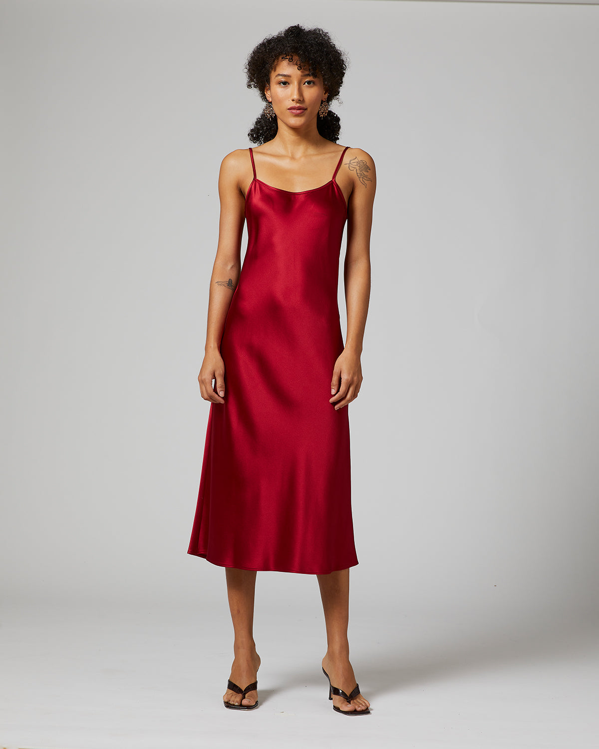 Midi Slip Dress - Sumiye Co