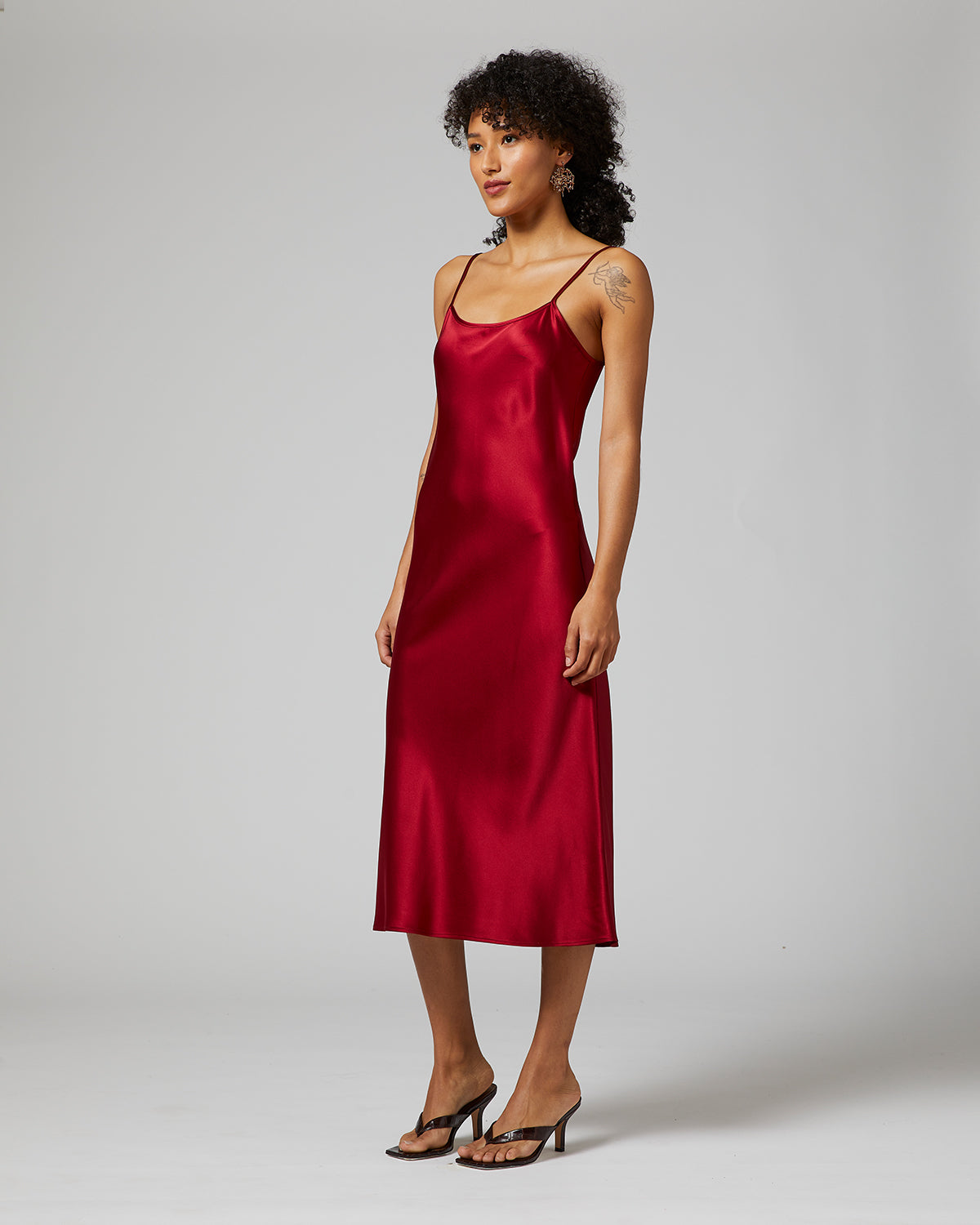 Midi Slip Dress - Sumiye Co
