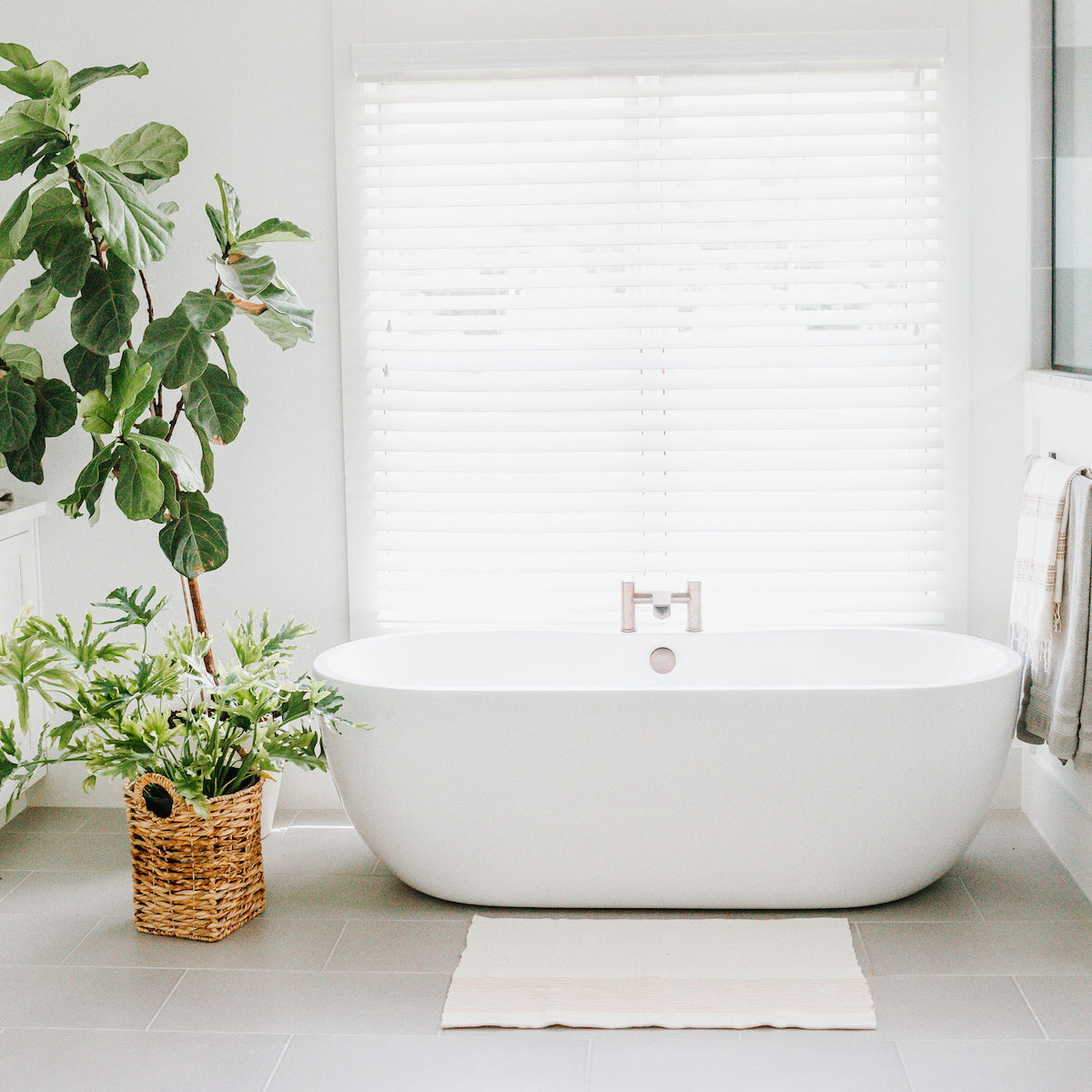 Riviera Bath Mat - Blush - Sumiye Co