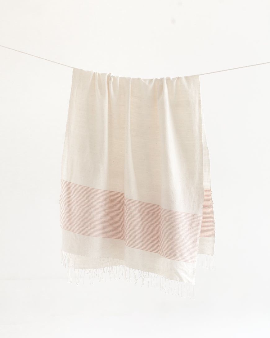 Riviera Throw - Blush - Sumiye Co