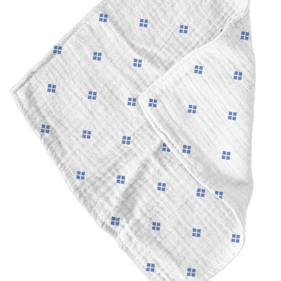 Baby Teether | Periwinkle Diamond Polka Dot - Sumiye Co