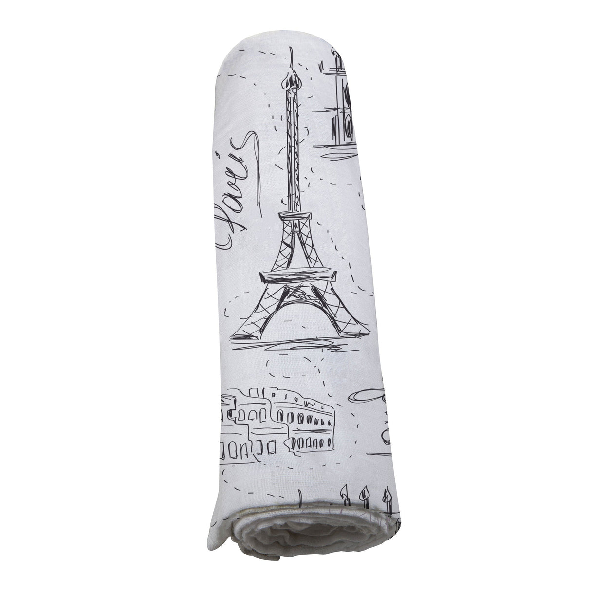 London, Paris, New York Bamboo Swaddle-3