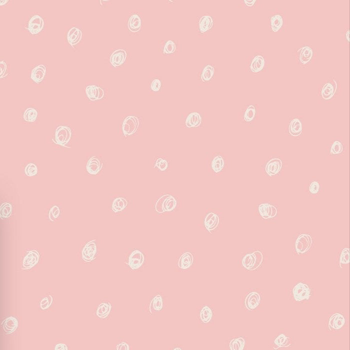 Pink Pearl Polka Dot Bamboo Swaddle-4