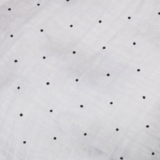 Baby Teether | Black and White Polka Dot - Sumiye Co