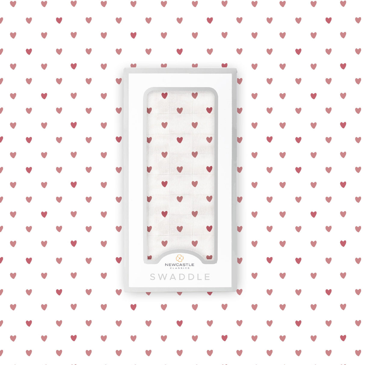 Two Hearts Bamboo Swaddle-4