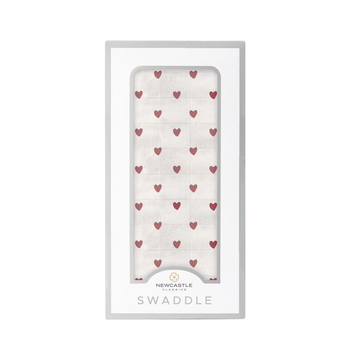 Two Hearts Bamboo Swaddle-0