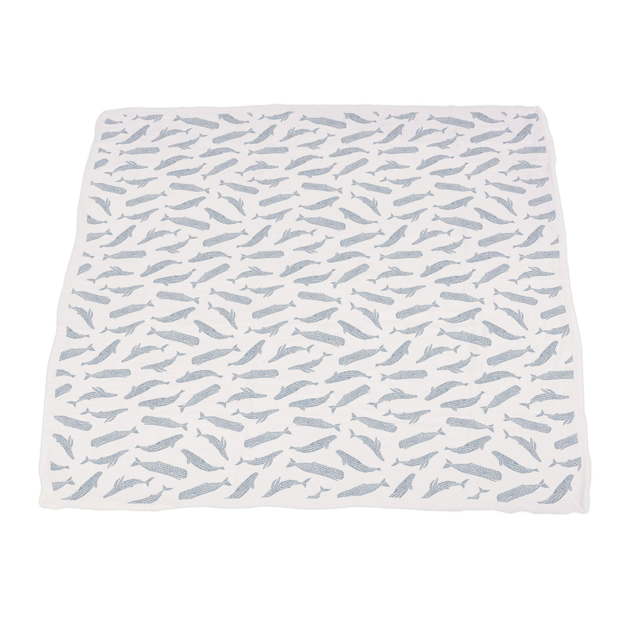 Blue Shadow Whales and Marina Sailboats Bamboo Newcastle Blanket-4