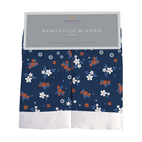 Security Blanket 2PK | Bamboo Fabric - Serenity Floral - Sumiye Co