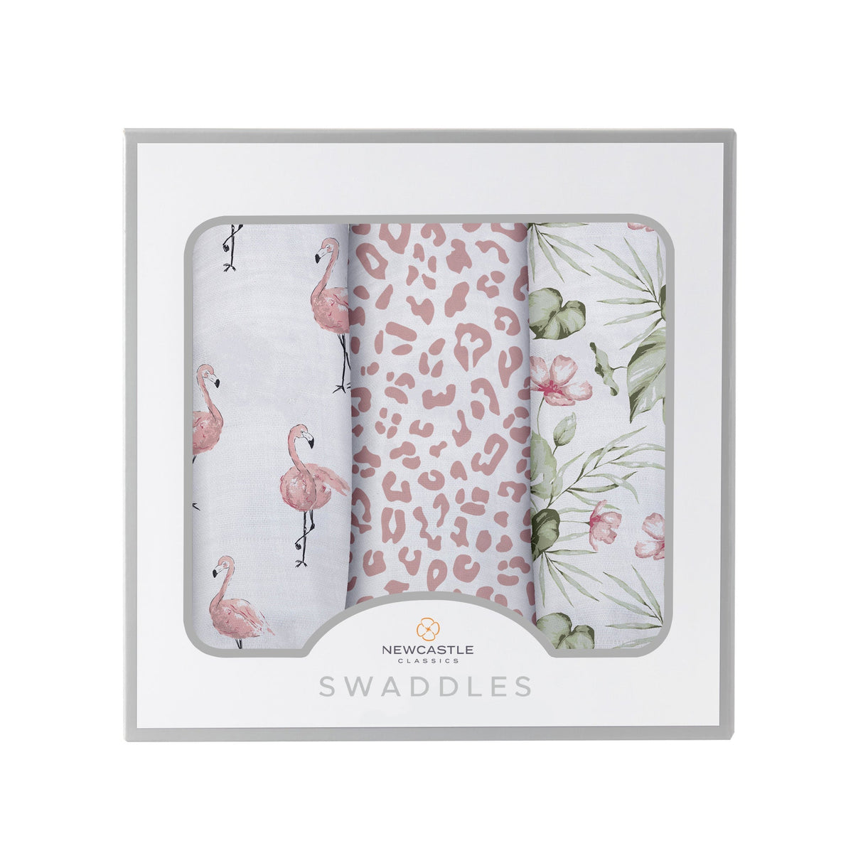 Tropical Paradise Bamboo Muslin Swaddle 3PK-0