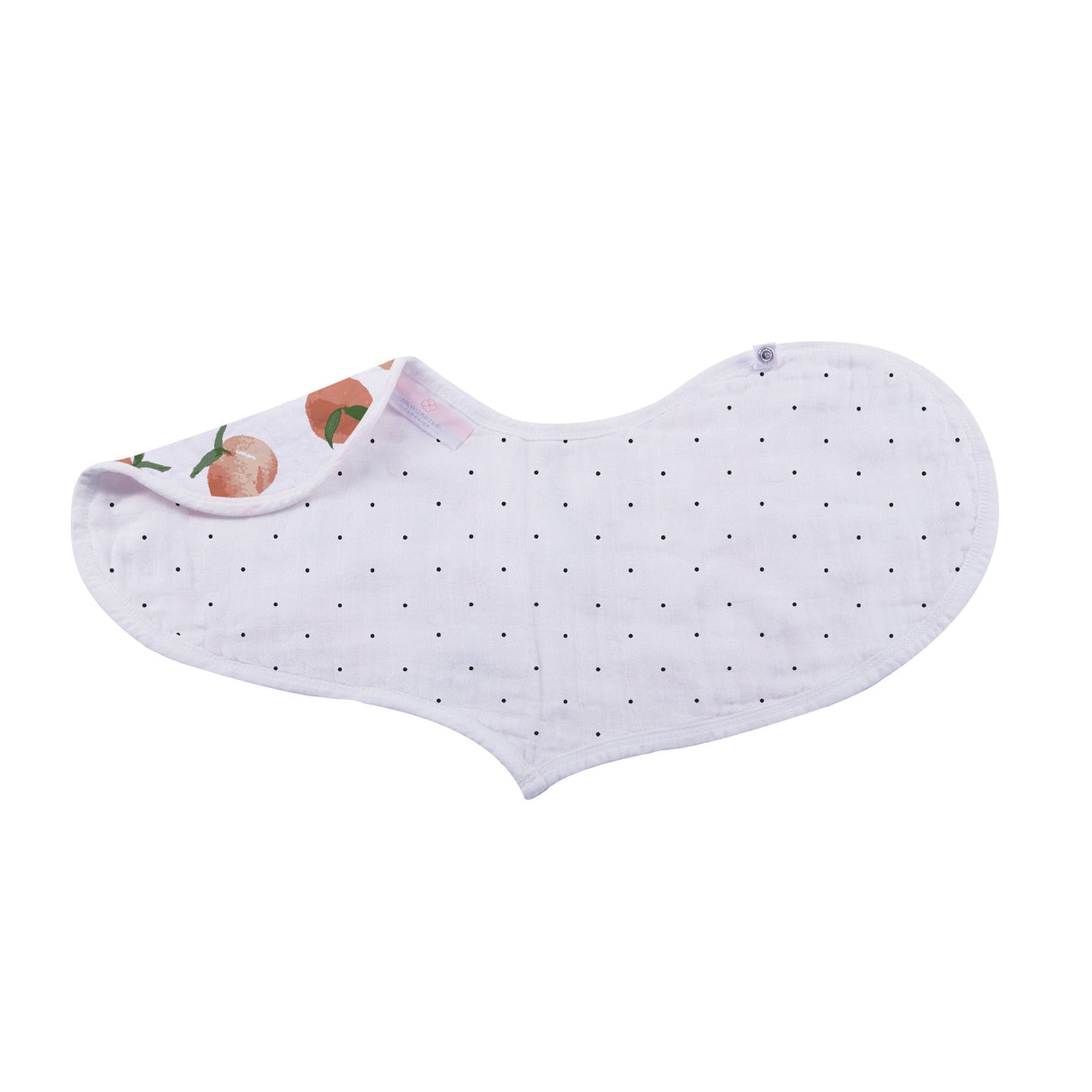 Heart Bib 2PK | Bamboo Muslin - Canyon Sunset -2