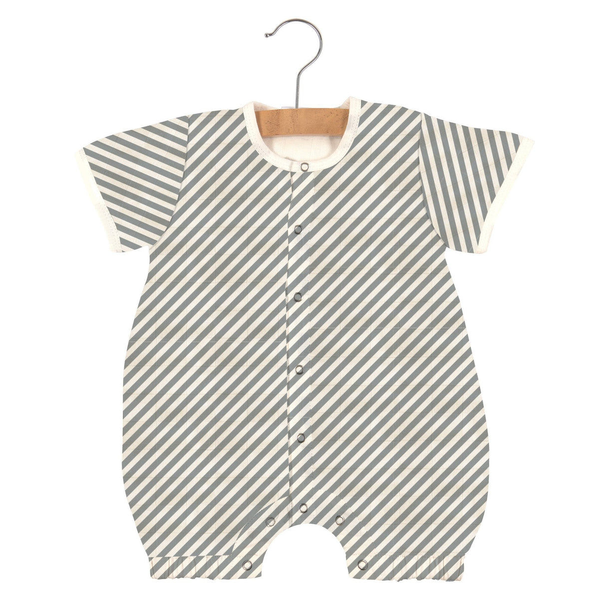 Finley Stripe Bamboo Newcastle Mini Romper-0