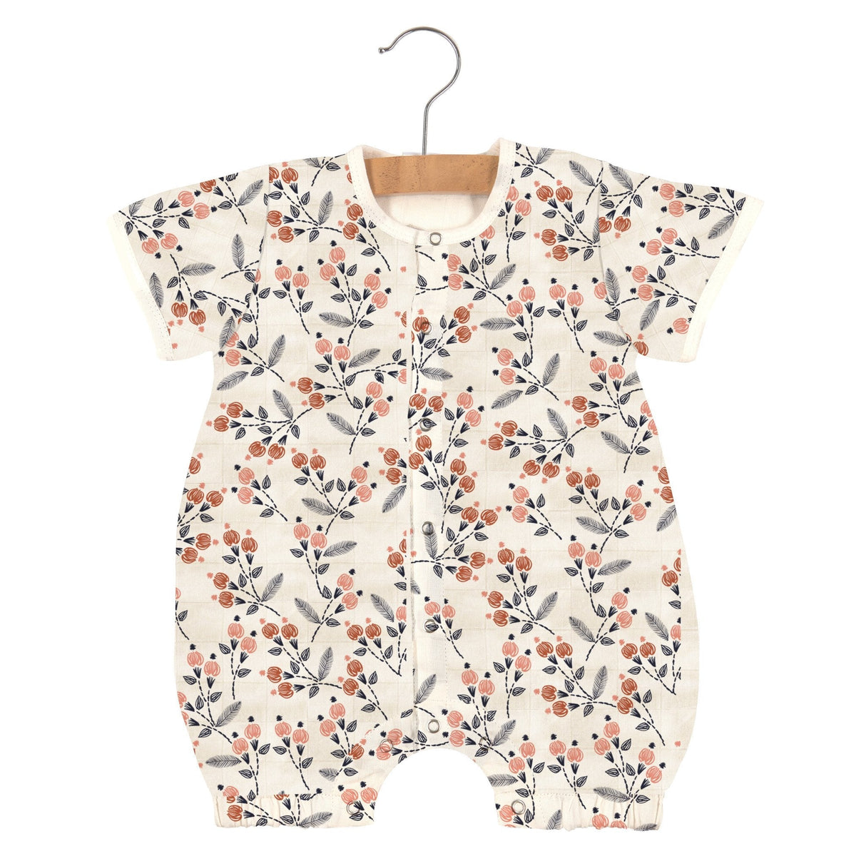 Dahlia Floral Bamboo Newcastle Mini Romper-0