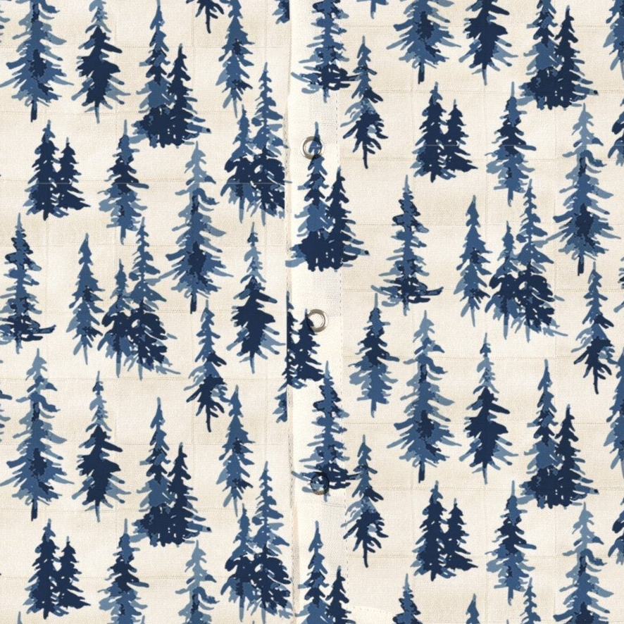 Baby Romper | Indigo Forest - Sumiye Co