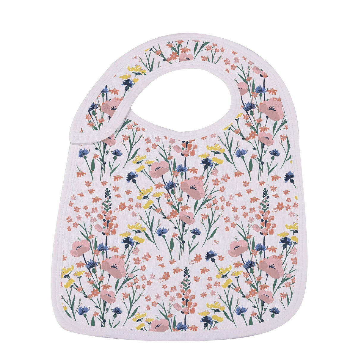 Snap Bibs 3PK | Wildflowers - Bamboo Muslin-4