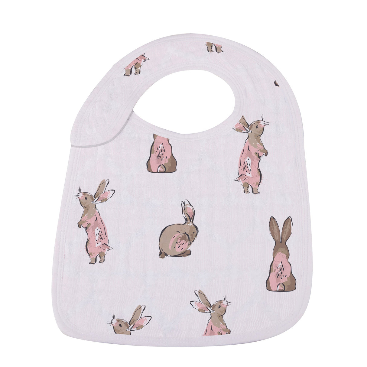 Snap Bibs 3PK | Wildflowers - Bamboo Muslin-3