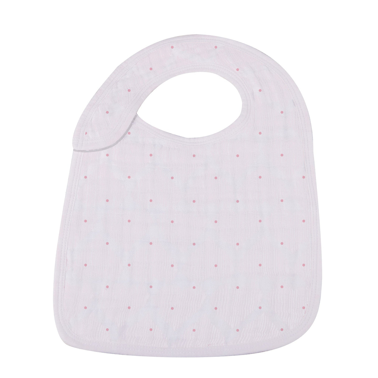 Pretty In Pink Bamboo Snap Bibs 3PK-3