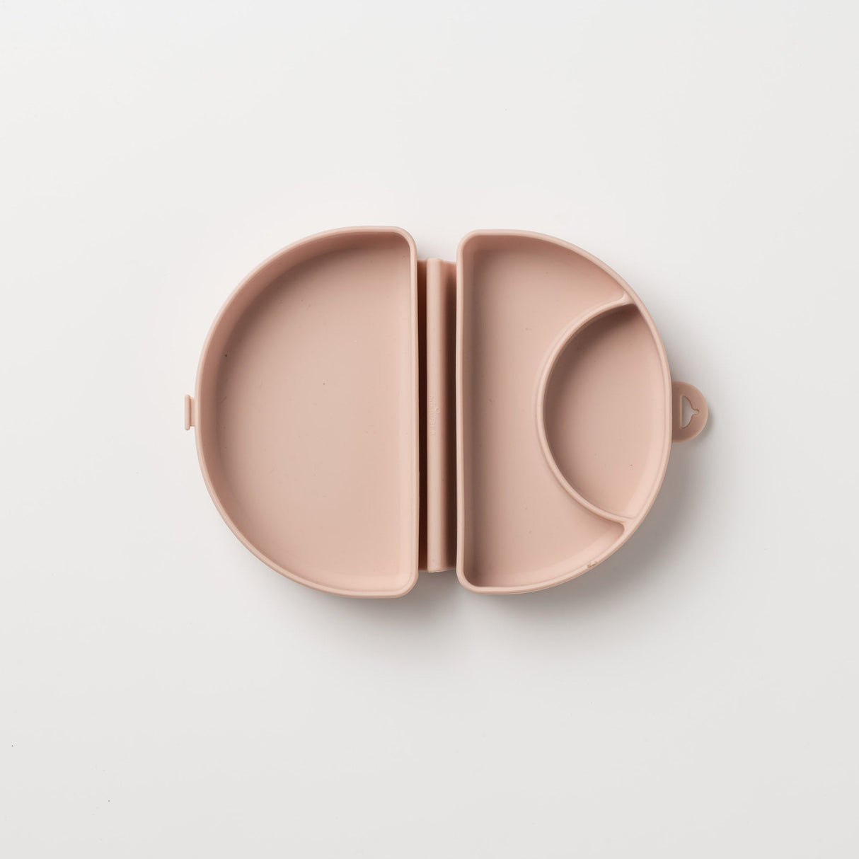 Silifold: Compact Children's Portable Plate - Pink Salt - Sumiye Co